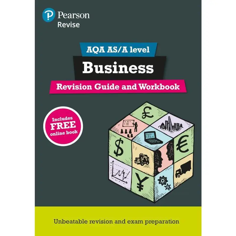 

Pearson REVISE AQA A Level Business Revision Guide и рабочая тетрадь Inc Online Edition 2025 и 2026 гг. 9781292111131