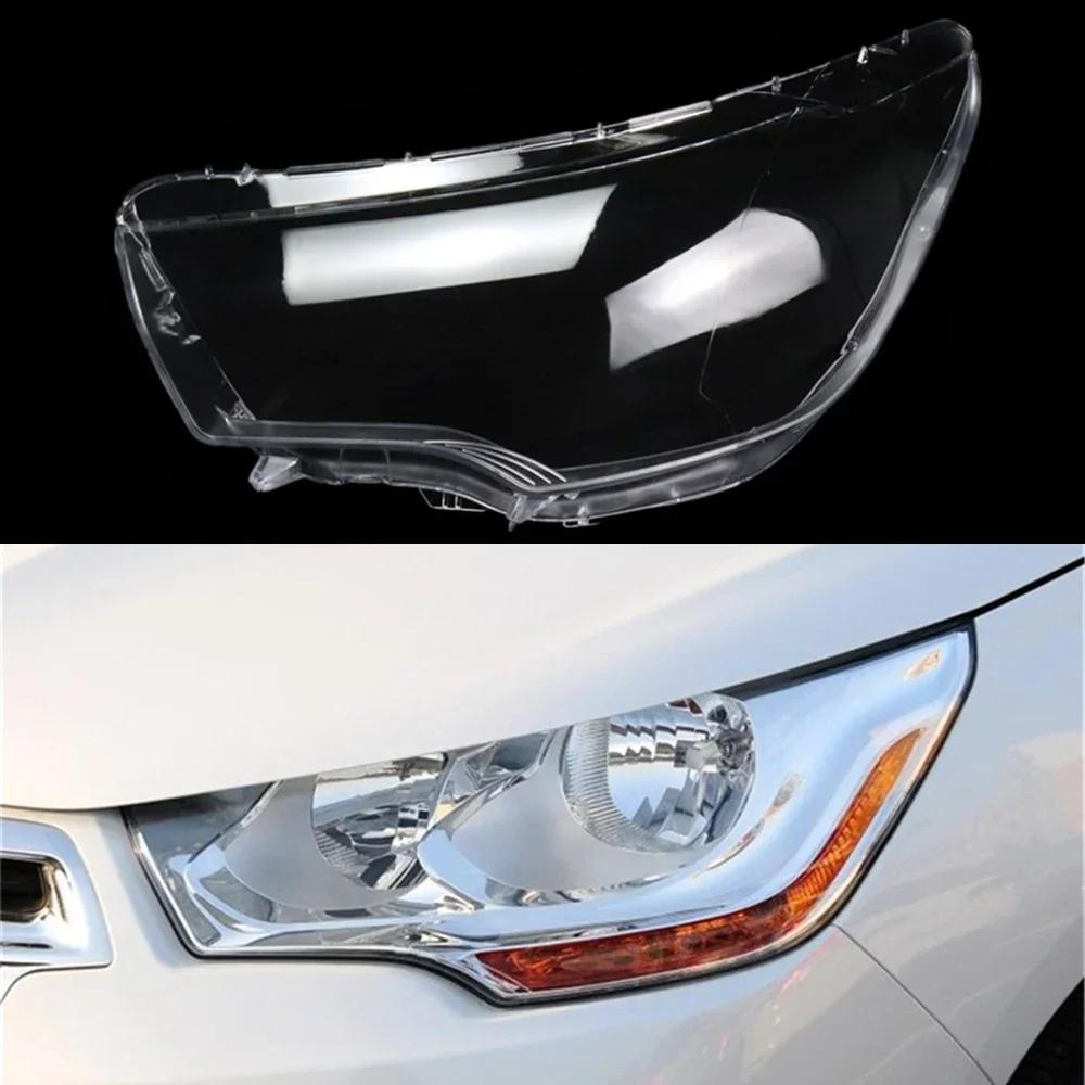 

For Citroen C4L Car Front Headlight Lens Glass Masks Auto Shell Headlamp Lampshade Light Lamp Cover Lampcover 2013 2014 2015