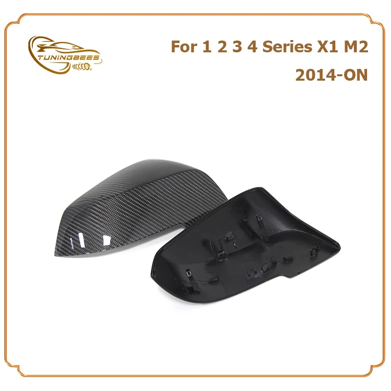 

OEM Look Carbon Fiber Mirror Cover For BMW 1 2 3 4 Series F20 F21 F22 F23 F30 F31 F32 F33 F36 X1 E84 M2 F87 Side Rearview Caps