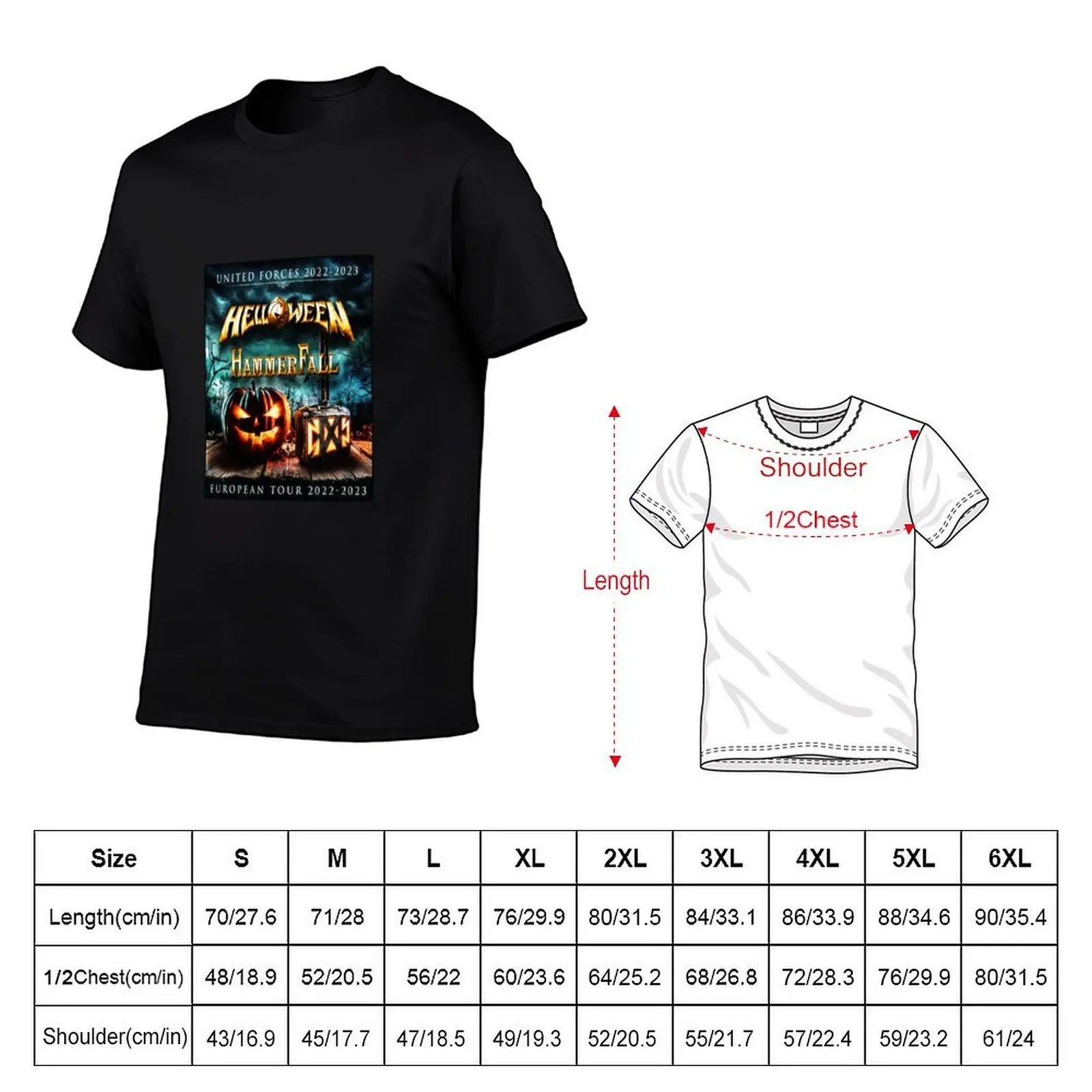 best of HammerFall T-Shirt anime shirt plus size clothes t shirt men