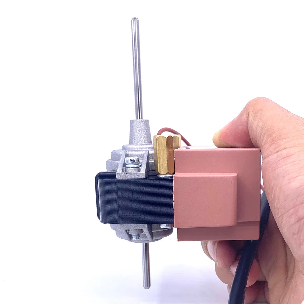 Motor de Ventilador de Refrigeração ZYD-2J, Entrada 22W, Saída 5W, 1550RPM, 220V, Motor de Indução de Polo Sombreado para Ventilador de Congelador