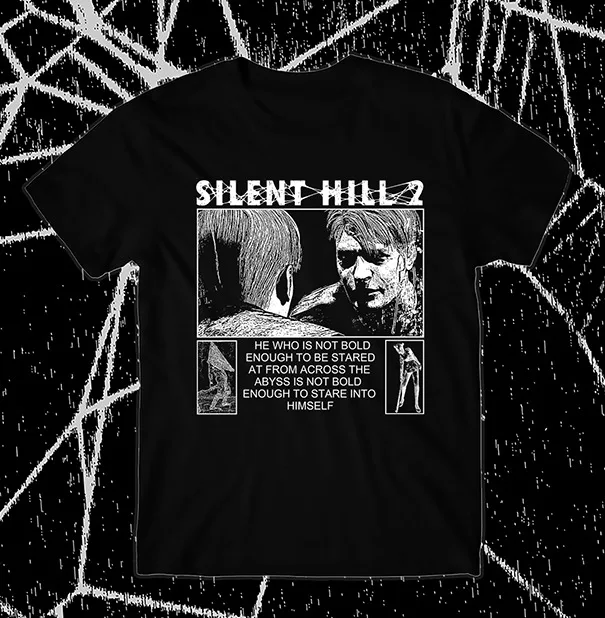 Silent Hill 2 - Abyss Jameess Limited T-Shirt Japanese Horror Survival Game Sh2