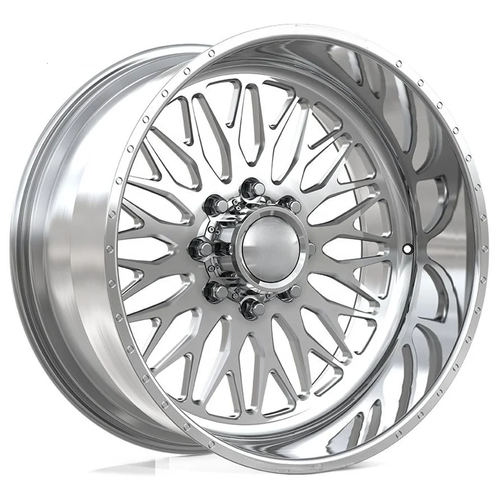 Custom H Style Forged Aluminum Wheels 6x139.7 4x4 Road Truck Deep Dish Pickup Rims For 20 22 24 26 Inch For Land Rover Wrangler