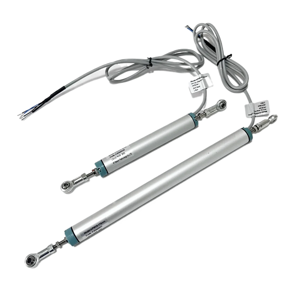 25mm 50mm 75mm 100mm125mm 150 mm Dual-Joint Linear Sensor sensor Linear position travel sensor with eye rod