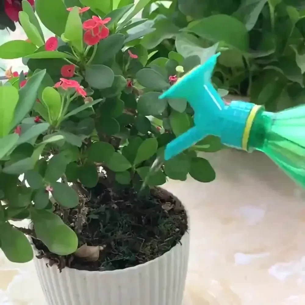 Ugello per irrigazione da giardino Irrigatori per fiori Bottiglia Annaffiatoi Irrigatore Strumento facile Abbeveratoio da giardino portatile Attrezzi da giardino