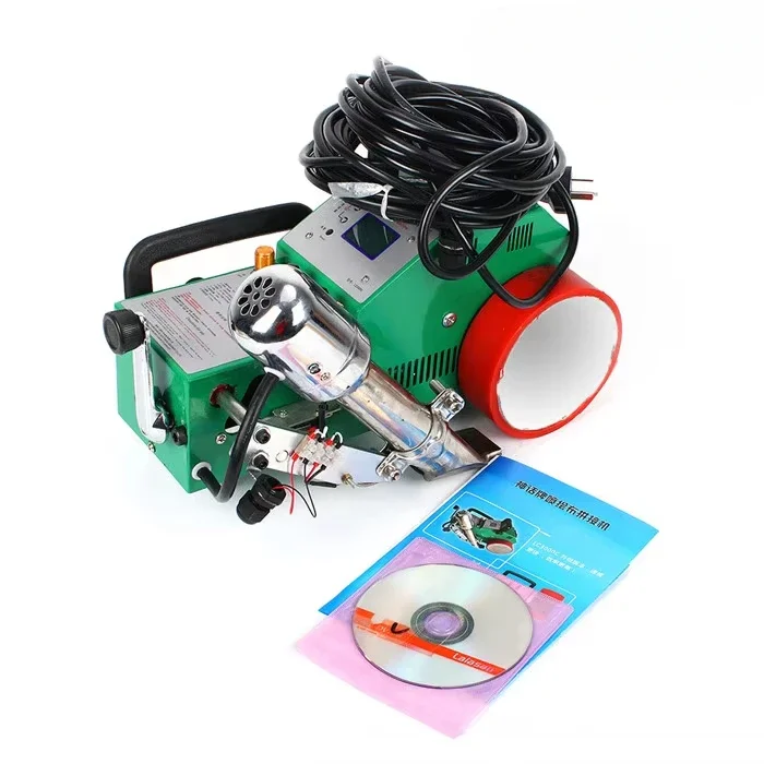 Small portable waterproof oil cloth plastic pvc flexible banner hot air hot seam welding machine welding machine