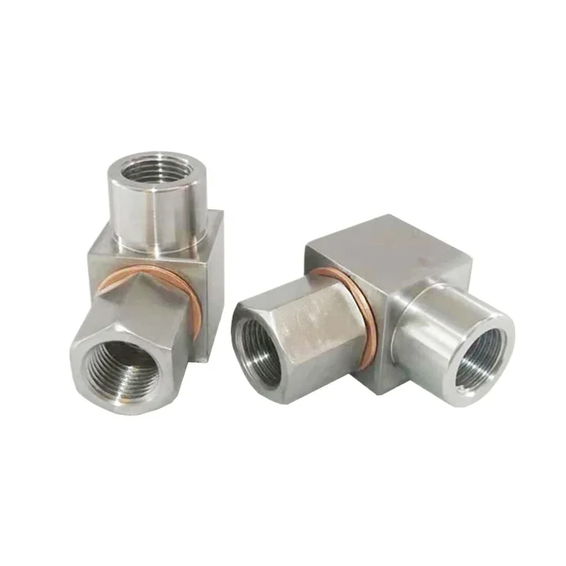 Hydraulic rotary joint Stainless steel right angle rotary joint Reel high pressure rotary joint