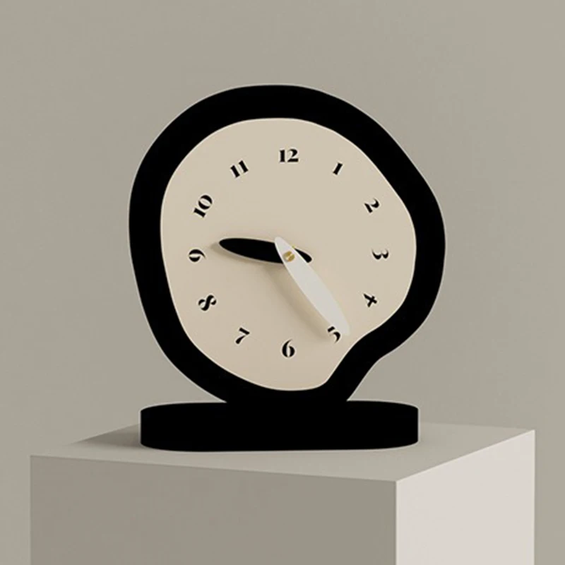 

Design Desk Clocks Modern Table Clocks Minimalist Silent Clock Luxury Living Room Clock Home Decoration Creative Furniture