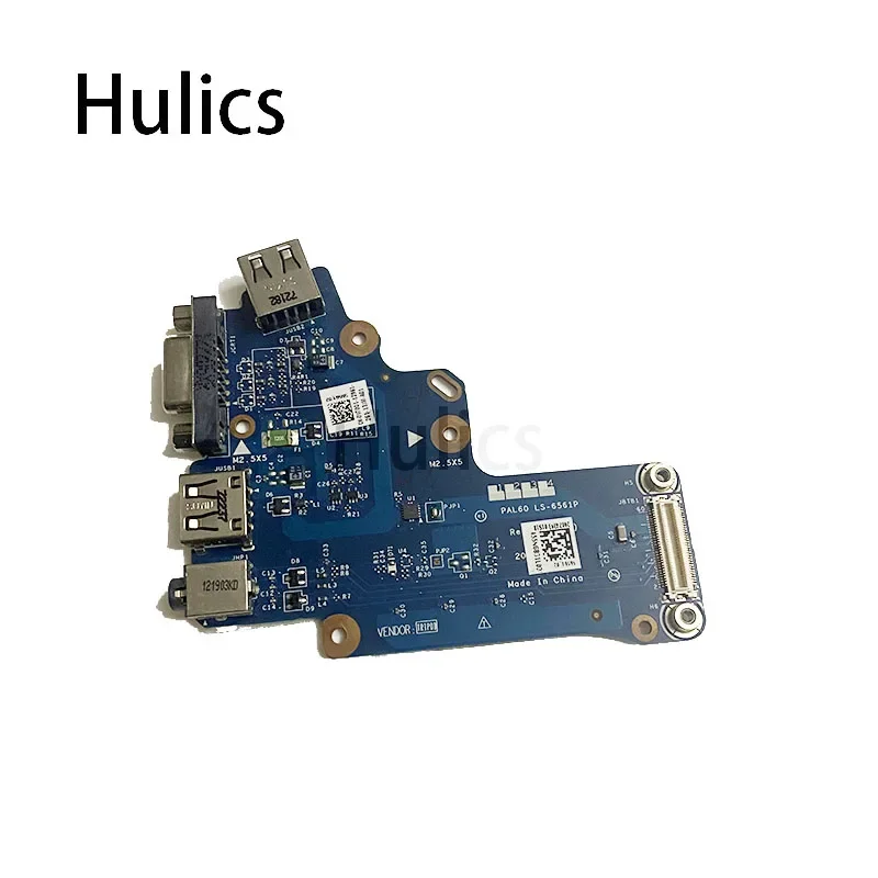 Hulics Used For DELL LATITUDE E6520 AUDIO USB VGA DAUGHTER BOARD LS-6561P V7001 0V7001