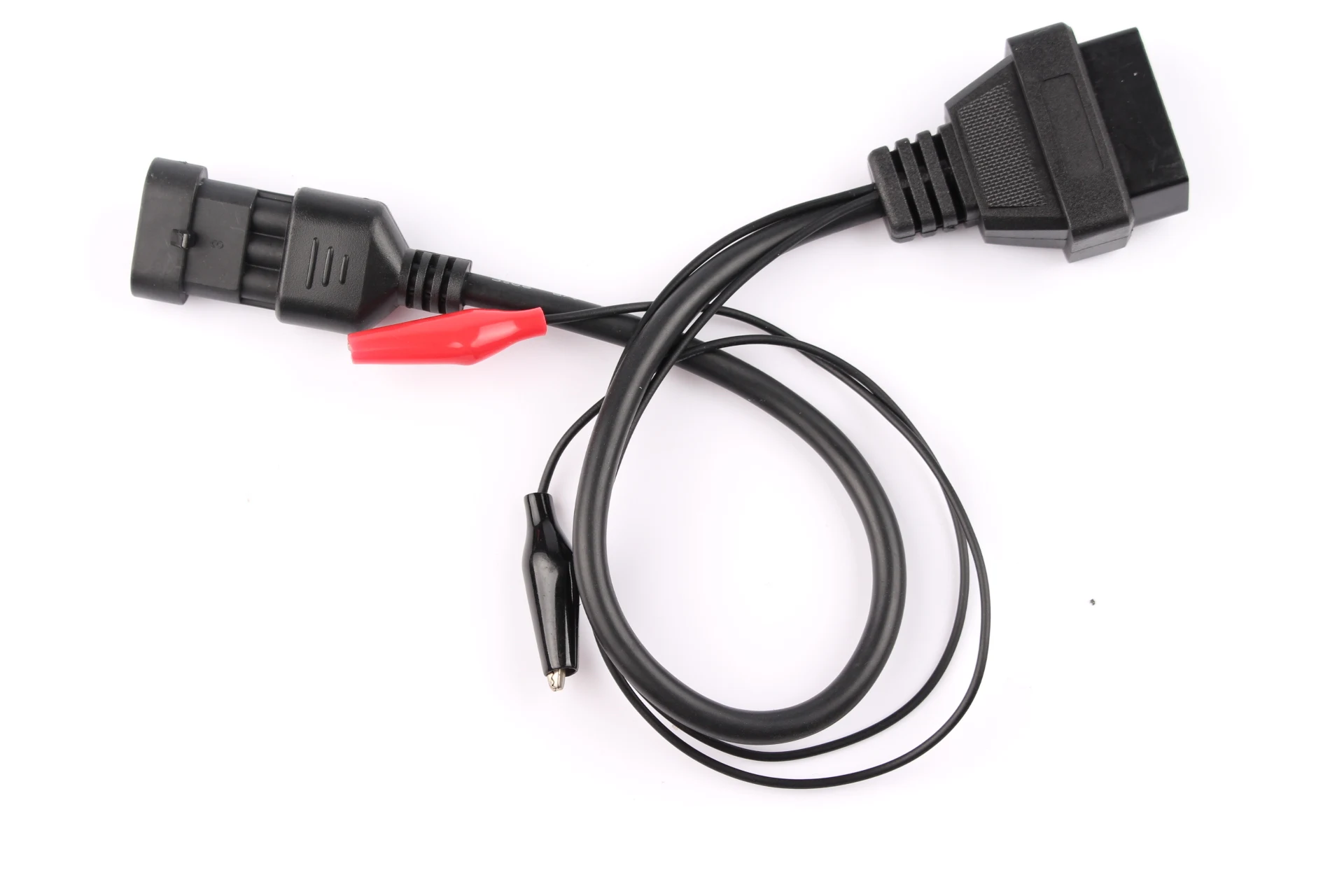 For Fiat/Alfa/Lancia 3 Pin to 16 Pin OBD2 Connector Adapter Auto- Car Cable For F1at 3pin Female Diagnostic Cable