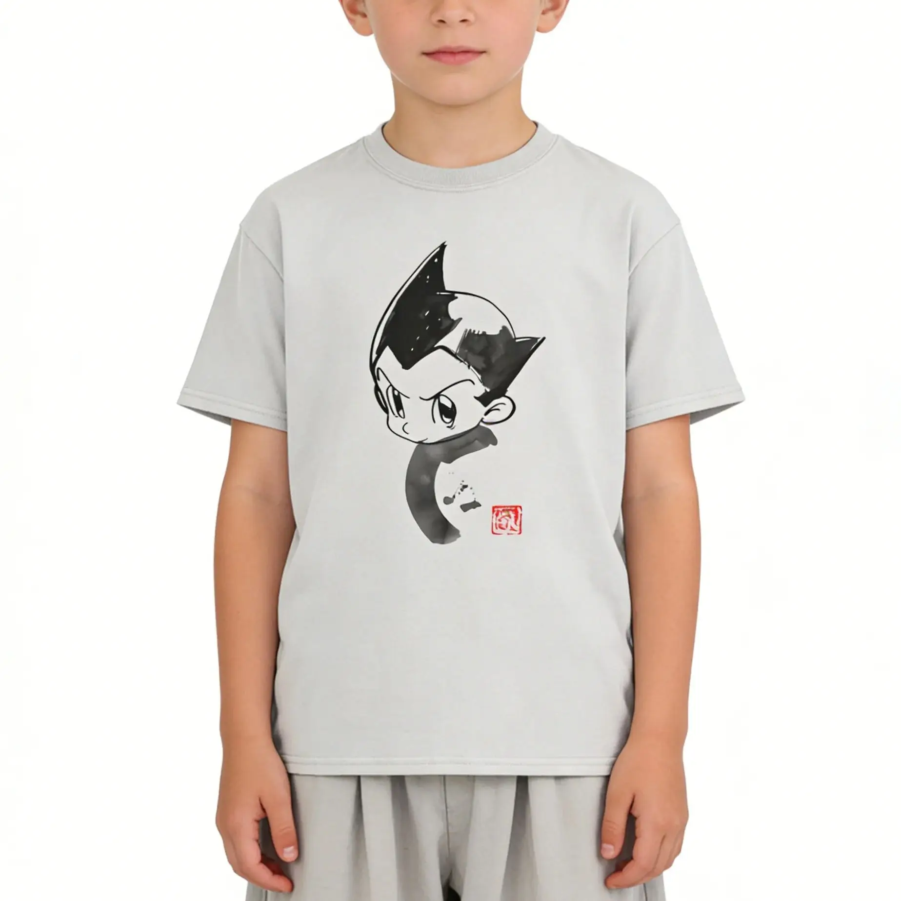 Crazy Astroboy Cartoon Space Art Men Kid Tshirt Cotton Anime Short Sleeve Tee Children's  Adults Parent Child Cotton T Shirts