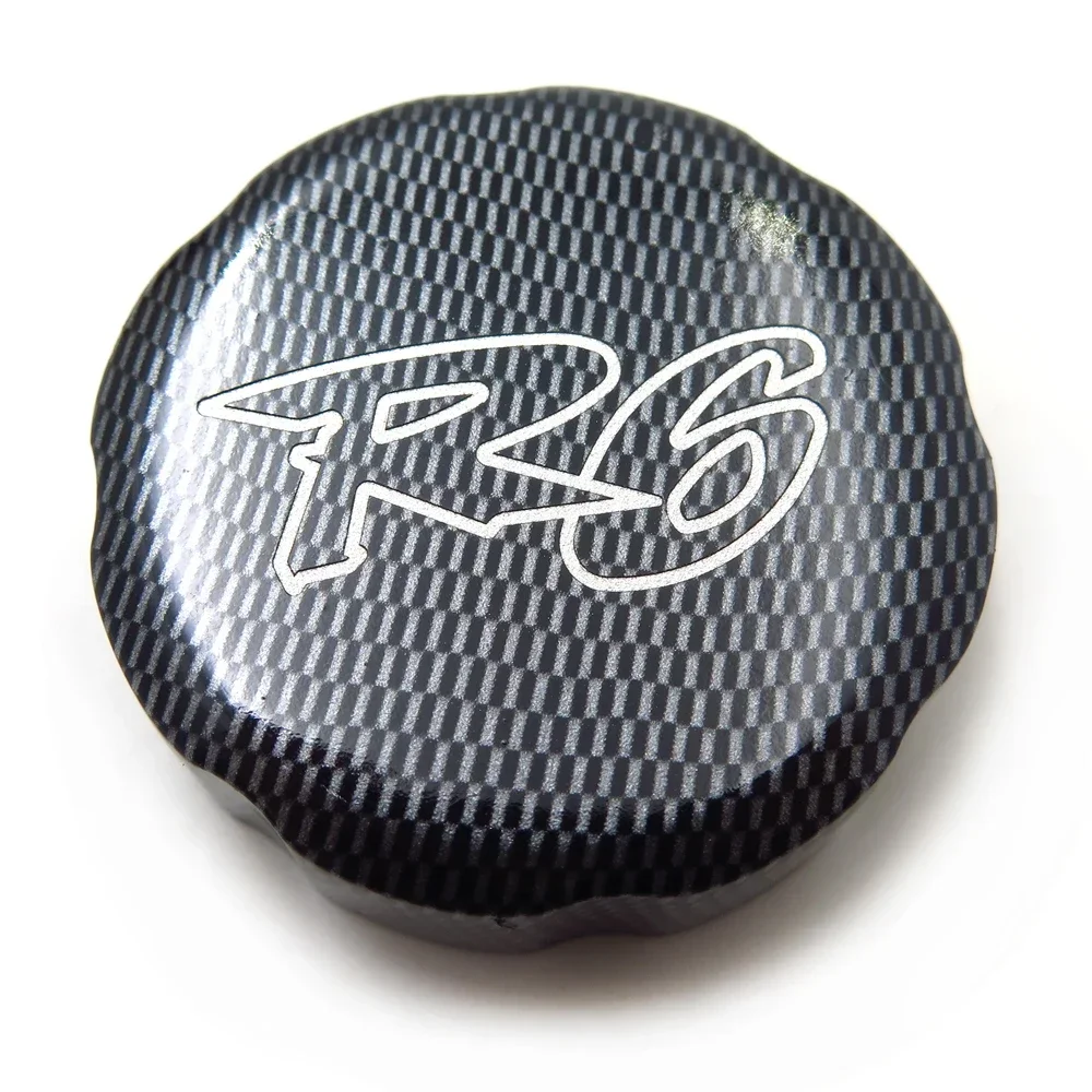 دراجة نارية سائل الفرامل خزان غطاء تغليف "R6" لياماها YZF 600R 1995-2009/YZF R6 1999-2009