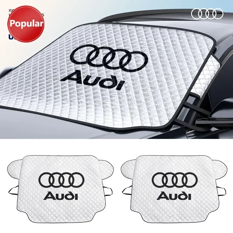 

Защитный чехол от снега и льда для лобового и заднего стекол автомобиля, солнцезащитный козырек для Audi A3 A4 A5 A6 A7 A8 S3 S4 S5 S6 S7 Q3 Q5