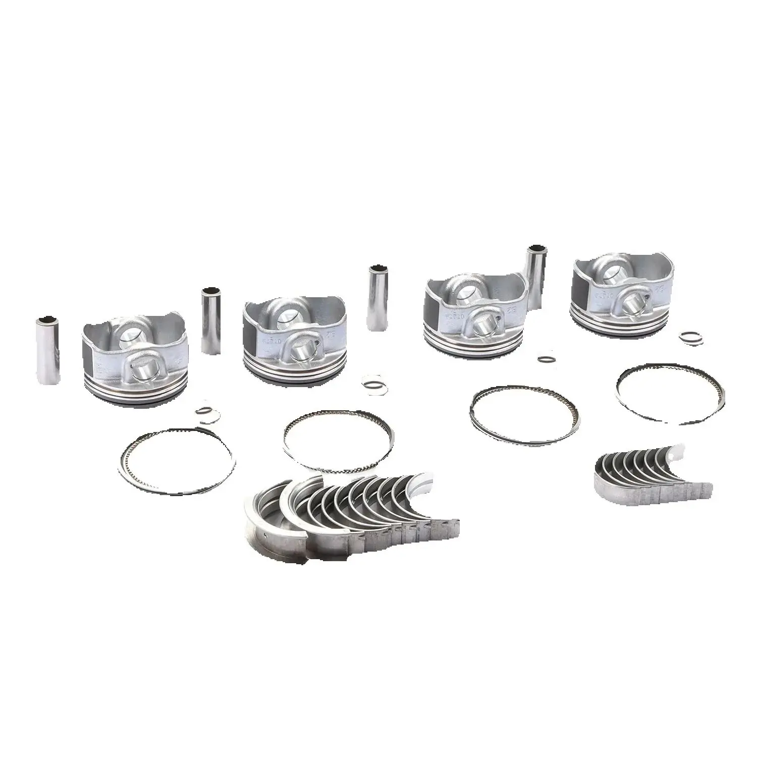 4Sets Main Rod Bearing Piston Rings 94500687 For FOR Chevrolet Cruze 2011-2015 LUV 1.4L