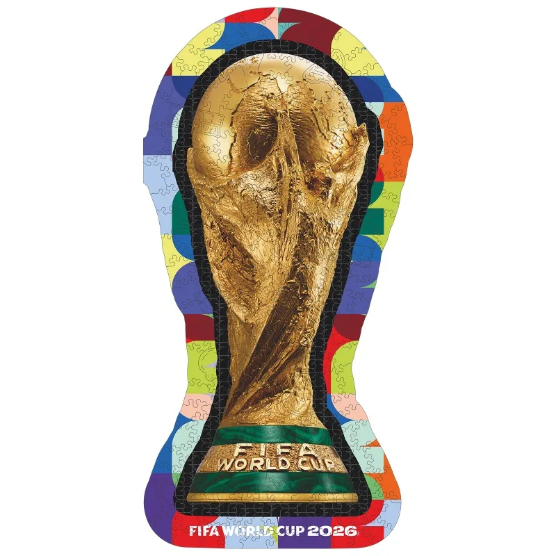 

Новинка! Красочный деревянный пазл-головоломка "Кубок мира ФИФА" – сборная игрушка, украшение для дома, хит продаж, подарок для детей