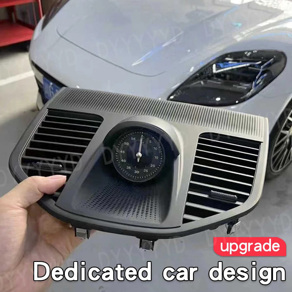 

Car Dashboard Stopwatch Decoration Clock Time Sport Chrono for Porsche Panamera 976 Stopwatch Clock 24-25 instrument panel cover