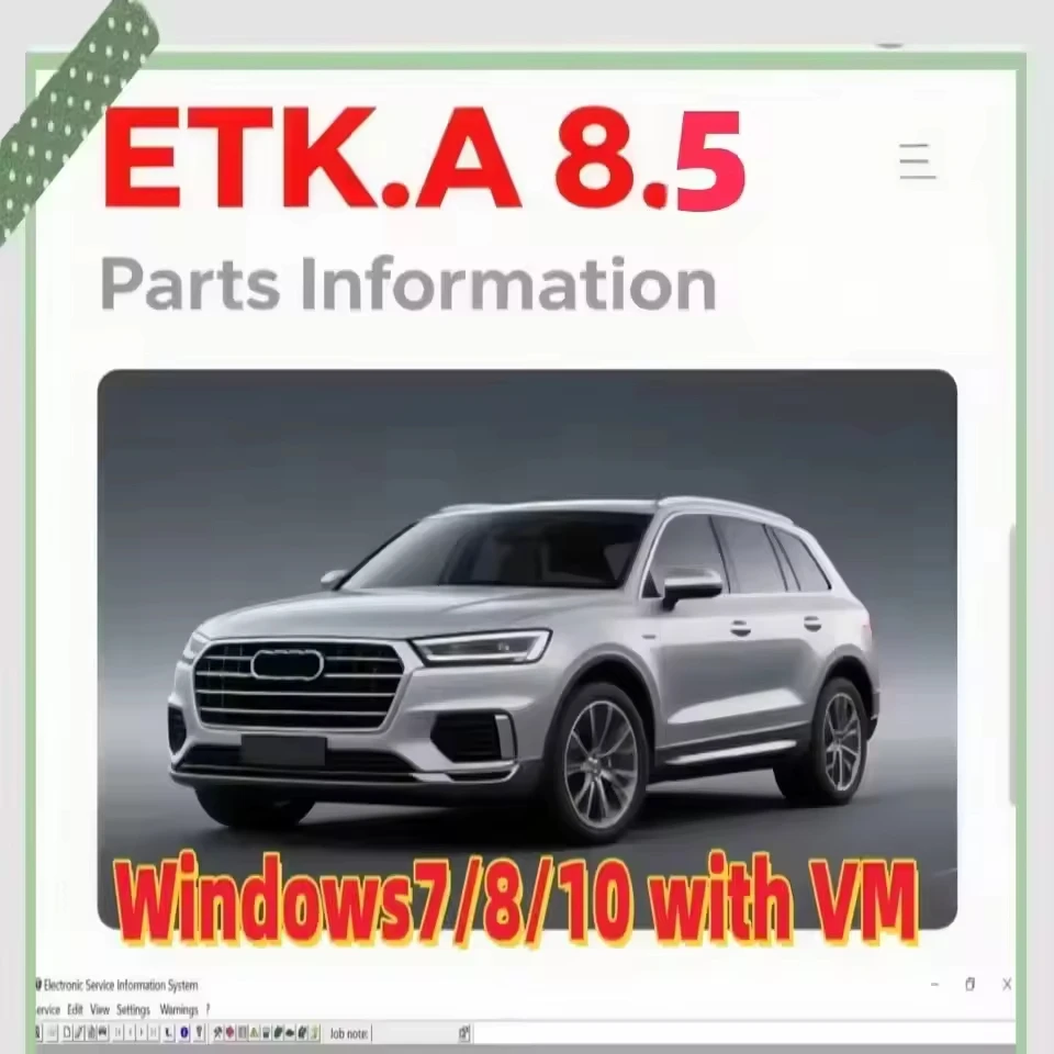 

Электронный каталог запчастей Etka 8.5 + ElSawins 6.0: новейшая версия программного обеспечения для авторемонта групповых автомобилей