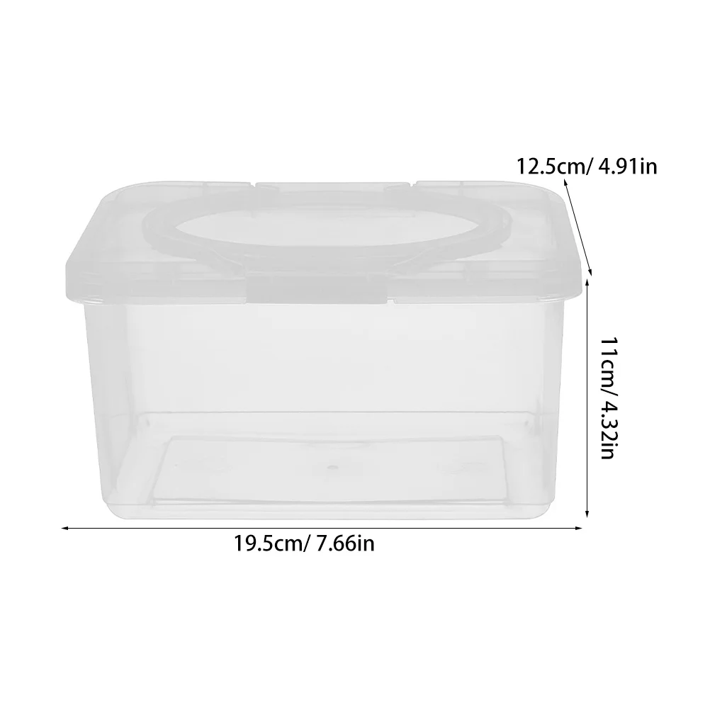 Dispensador de lenços umedecidos para bebês, 2 peças, recipiente reutilizável, suporte para berçário, à prova de umidade, caixa de armazenamento de banheiro para cuidados com o bebê