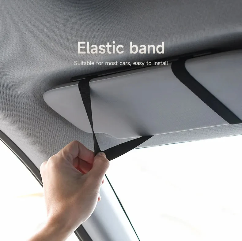 Tragbare Auto Make-Up Spiegel Universal Auto Innenspiegel Auto Sonnenschutz Visier HD Spiegel Für Mädchen Frauen Auto Zubehör – Detail 7
