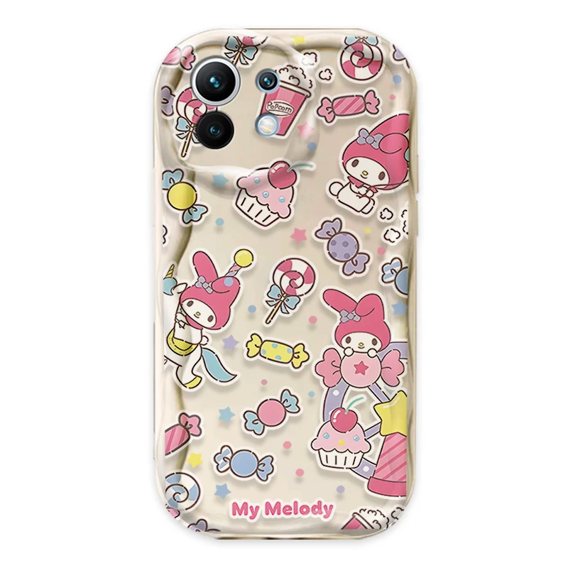 Cartoon My Melody Hello Kitty Case for Xiaomi 14T 13T 12T Pro Mi 15 14 Ultra 13 12 11 Lite 5G NE 10 12X 12S 11i 11X Pro Cover