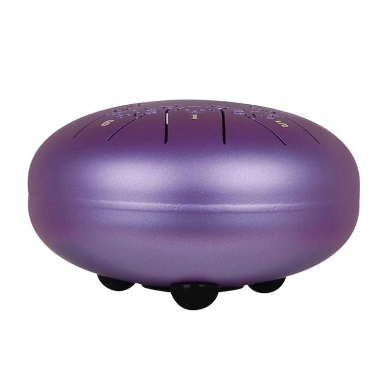 

652f 12 Zodiac 8 Note Steel Longuan Drum Brum Percussion Instrument Instrument Игрушка музыкального образования