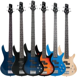 IRIN 4 Strings Electric Bass Guitar 24 Frets Maple Body Bass Guitar Guitarra With Cable Wrenches Guitar Parts & Accessories