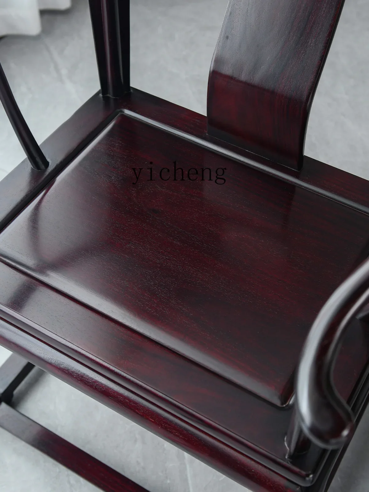 Xl Pterocarpus Santalinus Master Chair Chinese Three-Piece Set Solid Wood Royal Chair Armchair Palace Chair