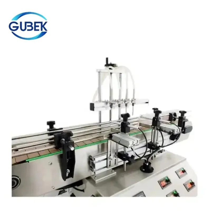 GUBEK Small Bottle Refill Liquid Cup Filling Machine For Essential Oil And Juice Beverage Water