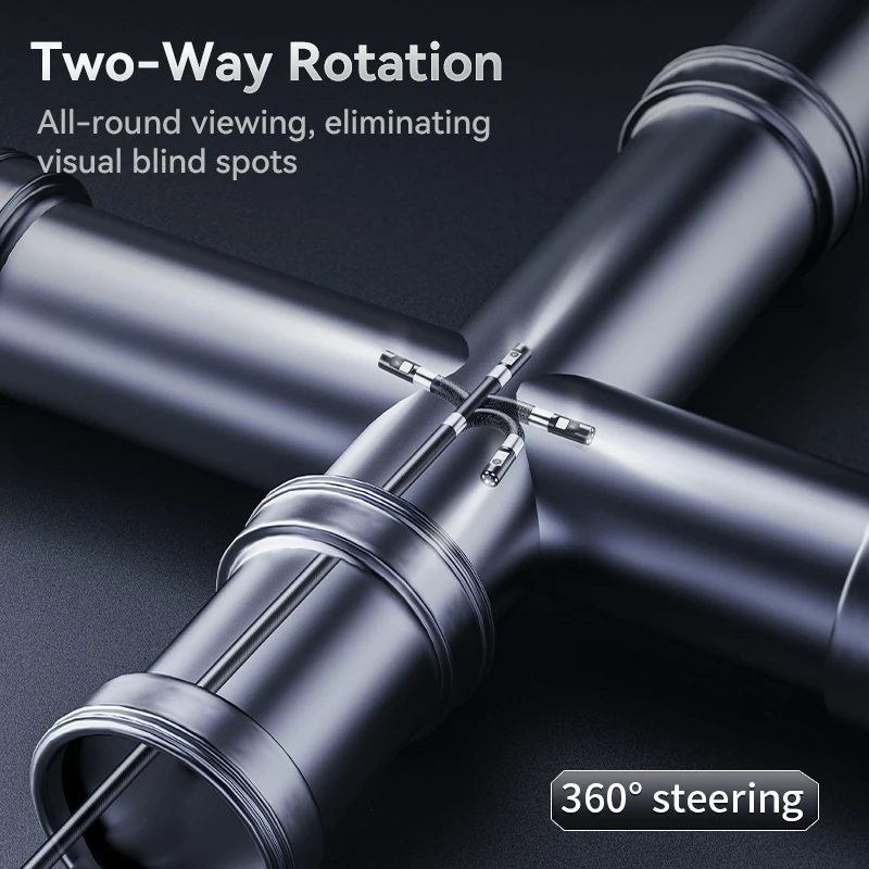 China Made Steering USB Borescope Articulated HD Video 8.5mm Dual Lens 2m Semi Rigid Endoscope Camera 360 Degree Car Inspection