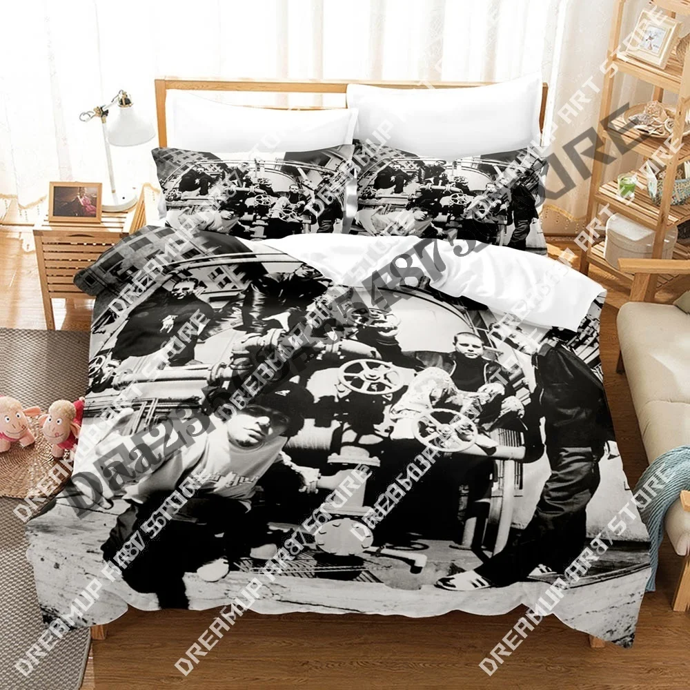 3D Print 2025 Limp Bizkit Bedding Set Single Twin Full Queen King Size Bed Set Adult Kid Bedroom Duvetcover Sets Anime Bed view 5