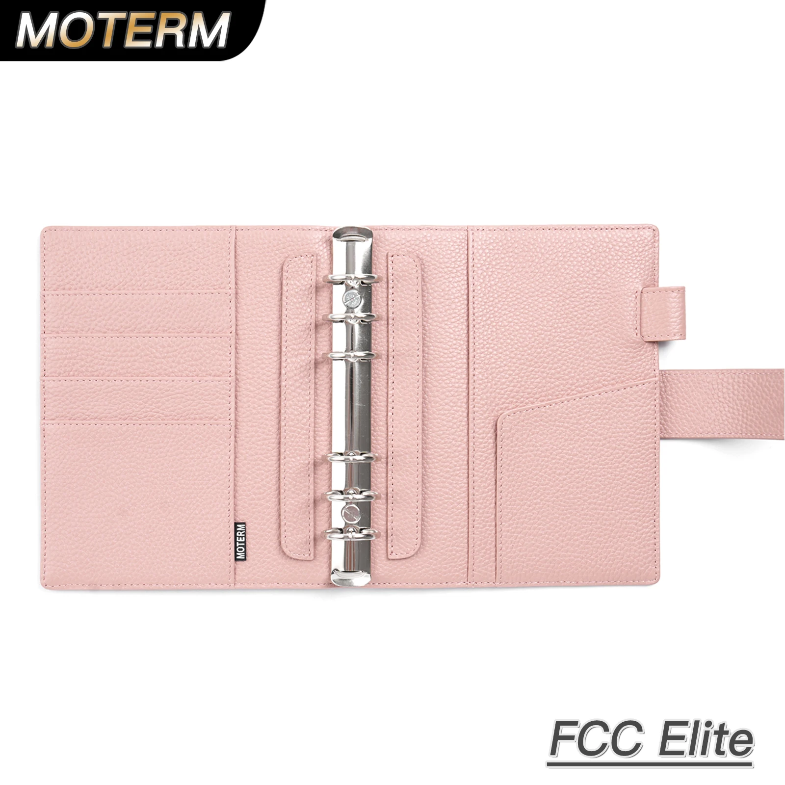 moterm-franklin-covey-taille-compacte-elite-anneaux-planificateur-galets-grain-cuir-cahier-couverture-classeur-organisateur-journal