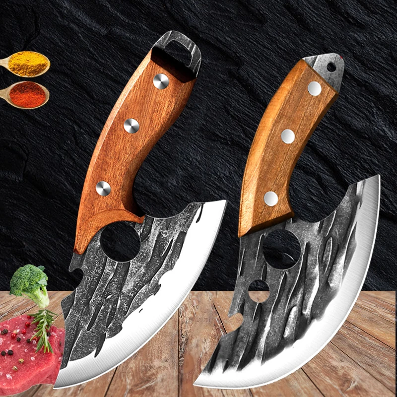 

Lightweight Chef Cutting Knife Fish Fillet Boning Slicing Peeling Knife Meat Fruit Cleaver Stainless Steel Kitchen Utility Knife