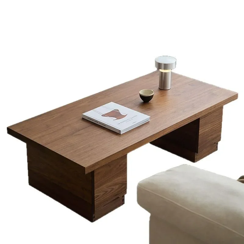 

Black walnut pure solid wood rectangular tea table