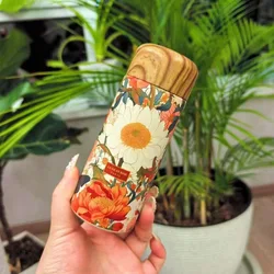 180ml Vacuum Flasks Retro Mini 316 Stainless Steel Insulated Cup Small and Fashionable Portable Cup Pocket Cup Water Bottle