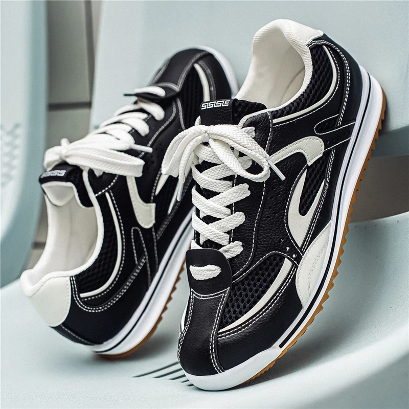 

Мужская обувь для весны и лета, повседневная спортивная обувь, универсальная, нишевая мода, модная обувь, повседневная спортивная обувь.