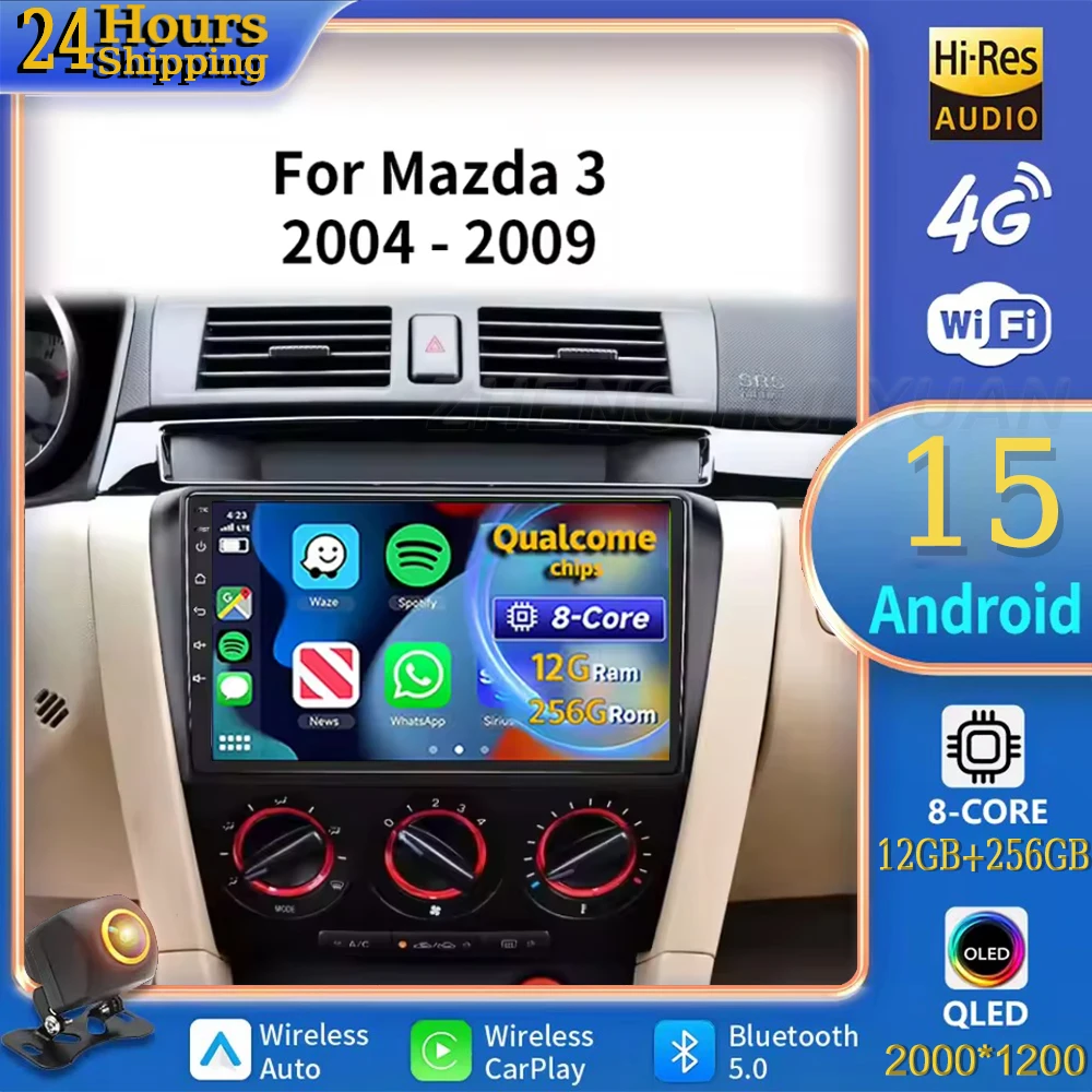 For Mazda 3 2004 - …