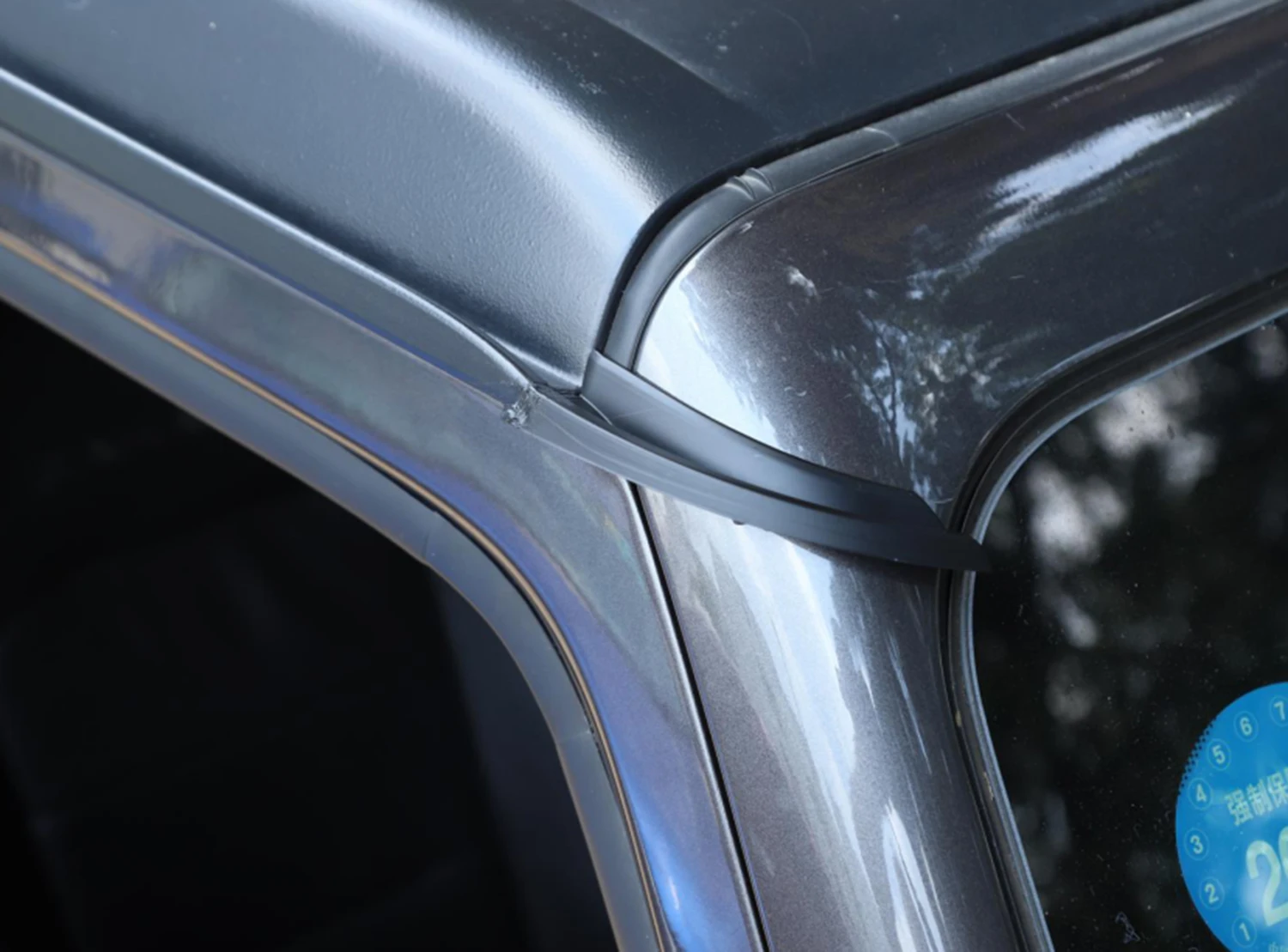 Rain Gutter Extensions Rainwater Diversion Parts Rain Groove Diverter for Jeep Wrangler JL JT 4XE 2018-2026 Exterior Accessories view 4