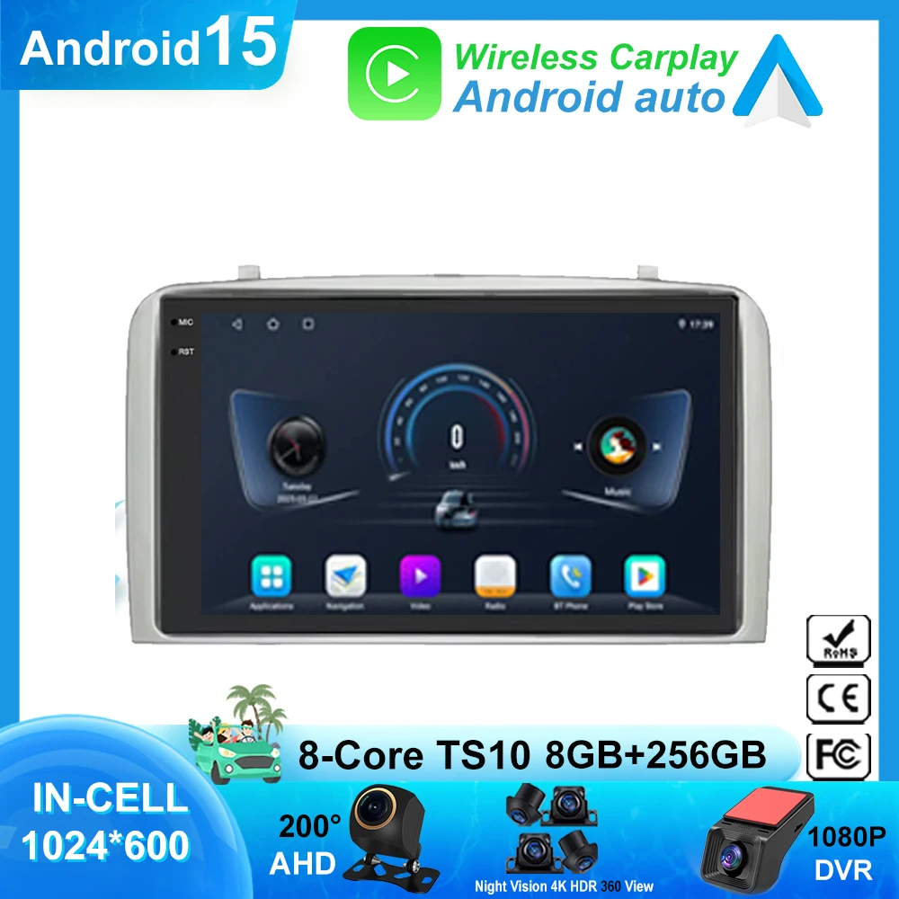 أندرويد 15 ل ألفا روميو 147 GT 937 2000-2010 الملاحة نظام تحديد المواقع Carplay 2din راديو دي كوتشي نظام تحديد المواقع automotriz شاشة الوسائط المتعددة #6