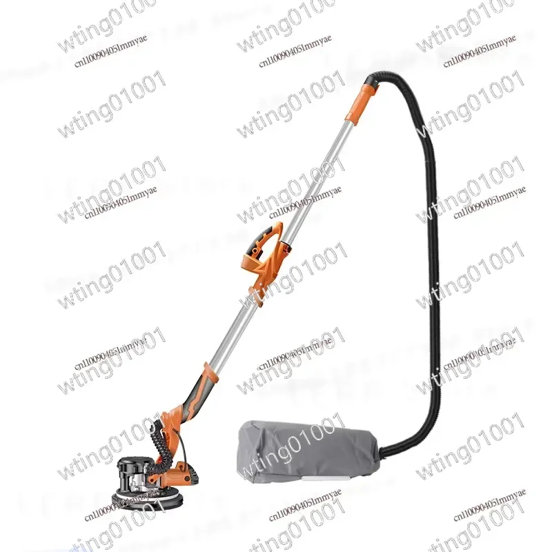 Electric Wall Sander Dustless Handheld Grinding Machine Multi Function No Dead Angle Sandpaper Tool for Home Renovation