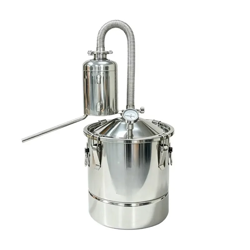 Small Home Rural Distiller Integrated Roasting Distilling Machine Baijiu Brewing Equipment for DIY Wine Making