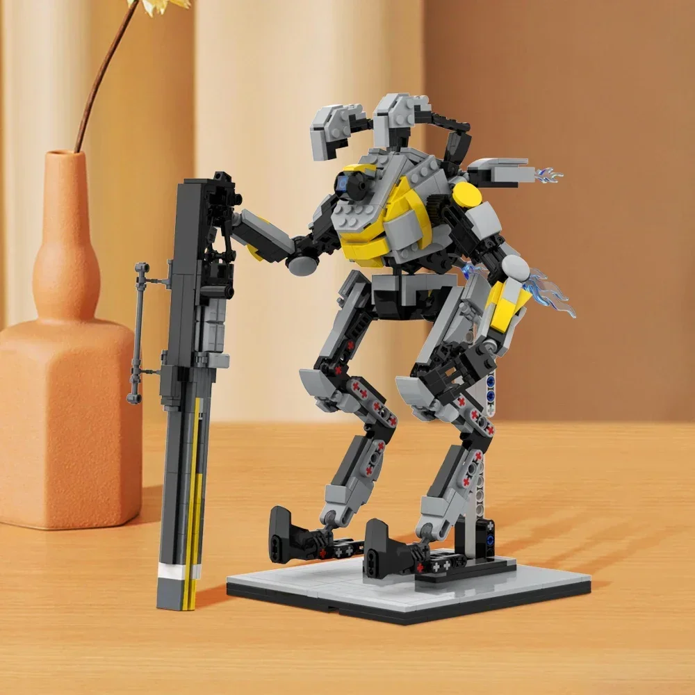 BuildMoc Titanfalls 2 Ion-class Titan Reaper Titan BT-7274 Building Block Model Set Mecha Robot Northstar Figure Brick Kid Toy