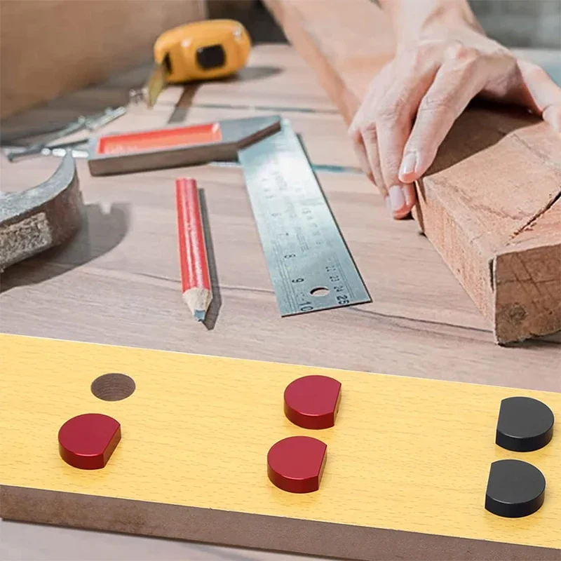 1/2/3PCS Aluminium Legierung Werkbank Zapfen Stopper 19/20mm Bank Hunde Peg Bremse stoppt Klemme Holzbearbeitung Bank Brems Begrenzung Block
