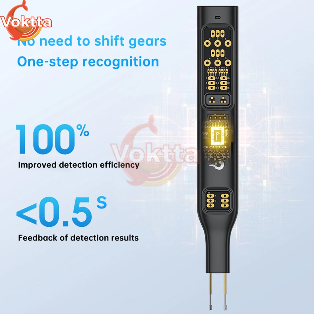 Multifunctional Optocoupler Tester Handheld Integrated Circuit Tester IC Transistor Meter Diode Triode Circuit Chips Detector