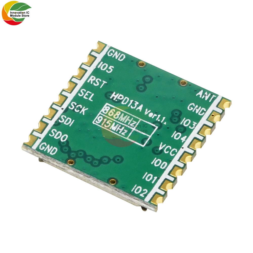 HPD13A 840-945MHz SX1276 Draadloze Transceiver Module Afstandsbediening Printplaat
