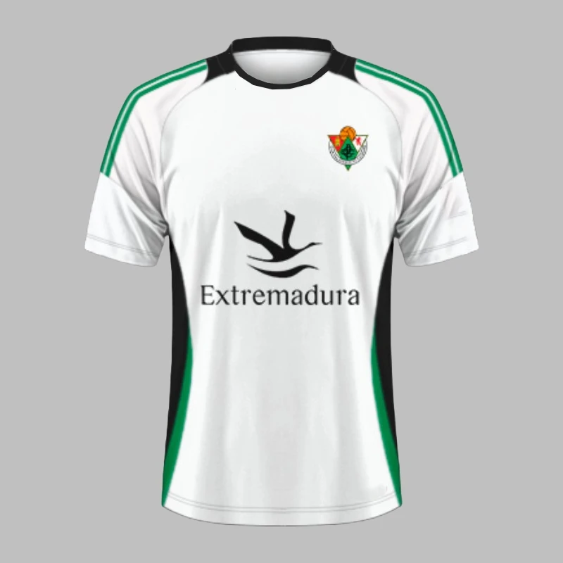 CP Cacereño الرياضة عارضة تي شيرت الرجال النساء الاطفال الملابس تنفس سريعة الجافة امتصاص العرق مرونة كرة القدم التدريب جيرسي