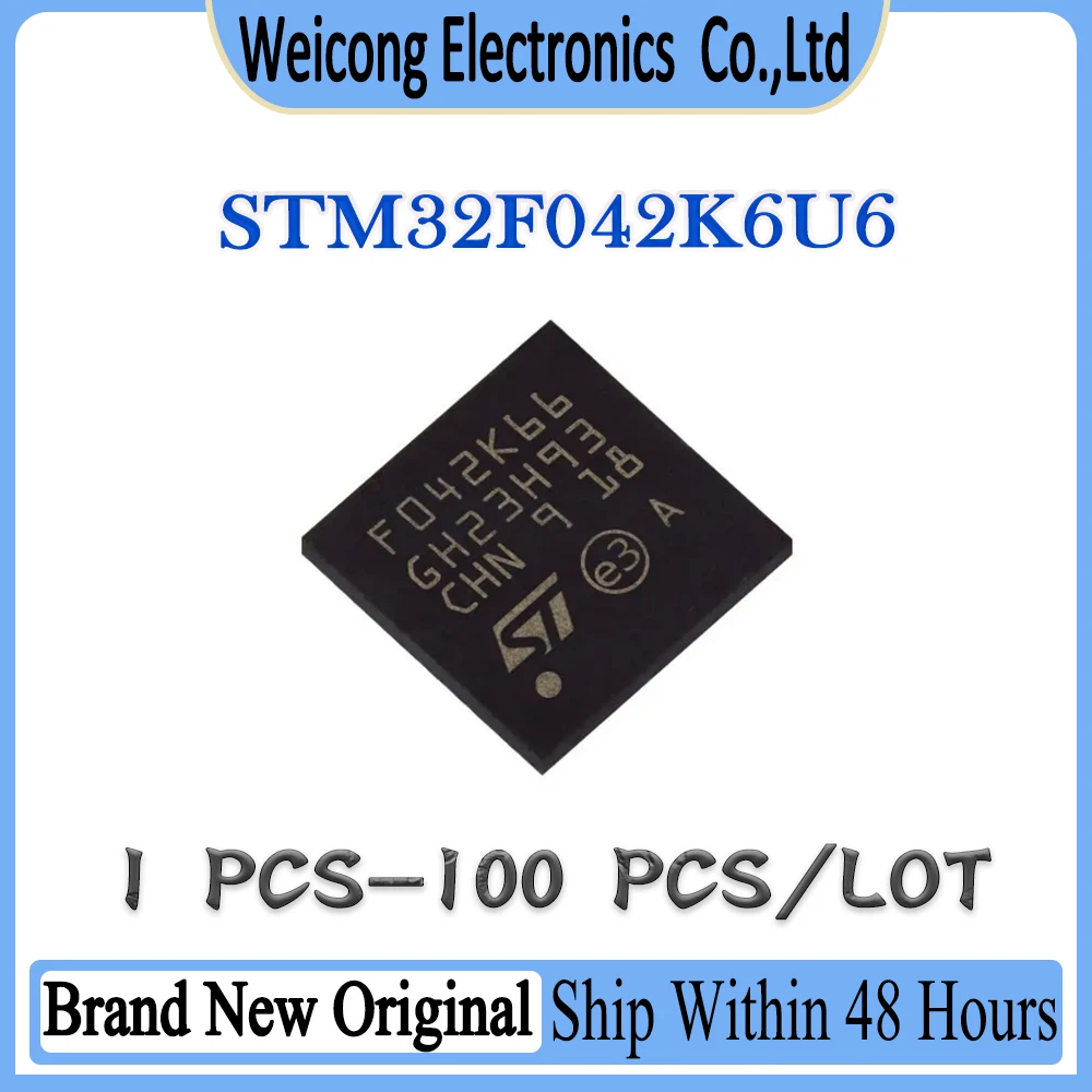 STM32F042K6U6 STM32F042K6U STM32F042K6 STM32F042K STM32F042 042K6U6 STM32F STM32 STM IC MCU Chip UFQFPN-32