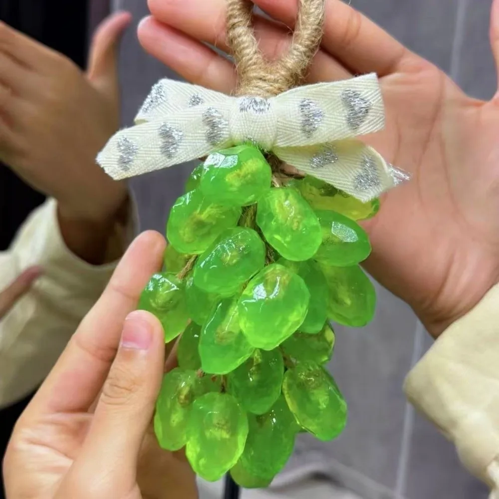 

DIY Soap Material Grape Aromatherapy Pendant Hand Soap Bar Cleaning Soap Handmade Soap Scented Grape Shape