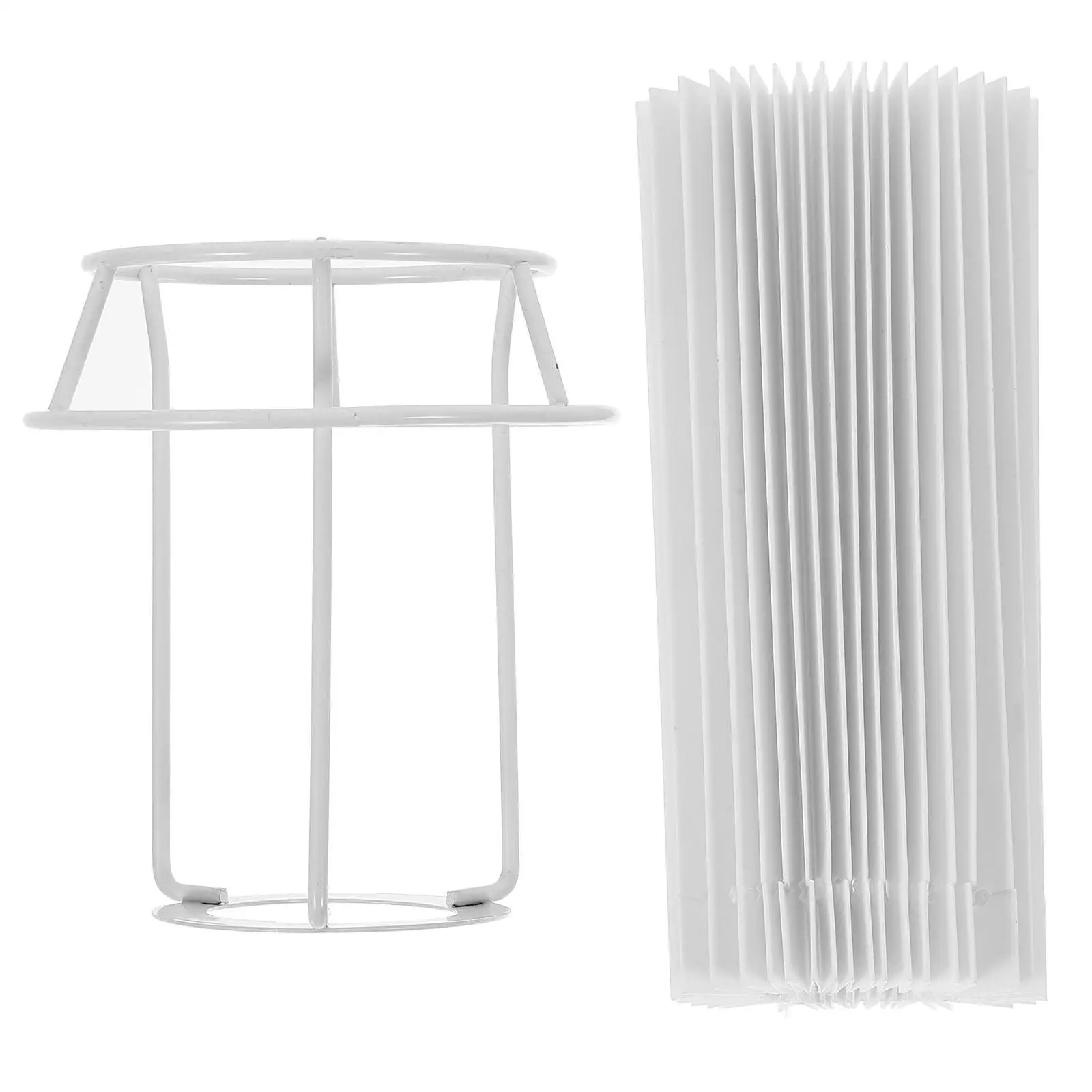 

Pleated Lamp Shade Creative Bedroom DIY Light Shades Cloth E27 Home Decor Lighting Accessories