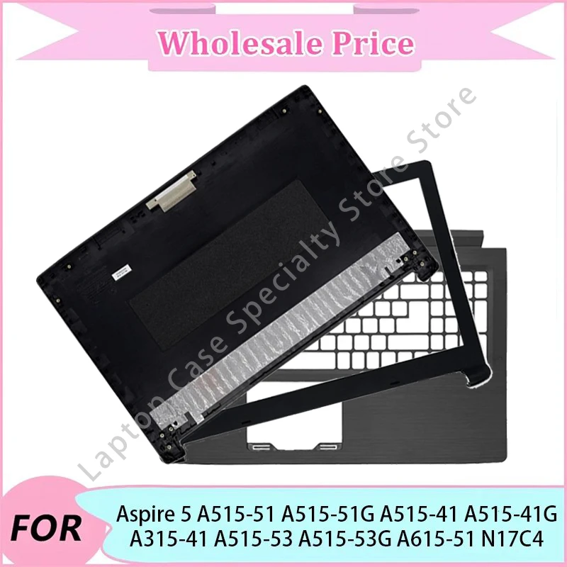 

NEW For Acer Aspire 5 A515-51/51G A515-41/41G A315-41/53/53G A615-51 N17C4 Laptop LCD Back Cover/Front Bezel/Palmrest/Hinge