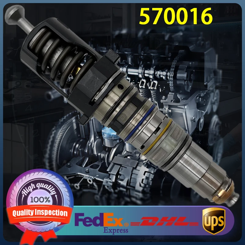 

570016 High Quality Common Rail Diesel Fuel Injector 1521978 1764365 for Cummins QSX15 ISX Scania HPI Engine DC12.14 Truck R420